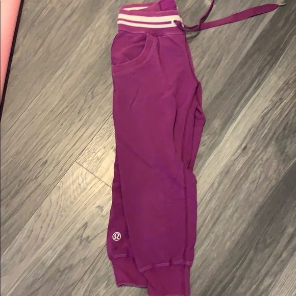 Lululemon Crop Pants Cotton